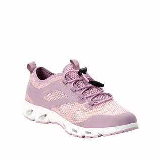 Buty trekkingowe damskie - Buty damskie na lato Jack Wolfskin BREEZER VENT LOW W dusty lavender - 37,5 - grafika 1