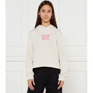 Bluzy dla dziewczynek - EA7 Bluza Regular Fit - miniaturka - grafika 1