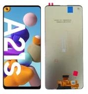 Części serwisowe do telefonów - Wyświetlacz Ekran Samsung Galaxy A21S - miniaturka - grafika 1