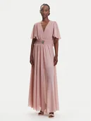 Sukienki - Fracomina Sukienka wieczorowa FQ25SD3011W41201 Różowy Regular Fit - miniaturka - grafika 1