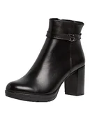 Botki damskie - Tamaris Damskie botki 1-1-25014-41, czarny, 40 EU - miniaturka - grafika 1