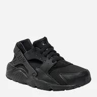 Buty dla chłopców - Buty sportowe chłopięce Nike Huarache Run 654275-016 37.5 Czarne (675911852651) - miniaturka - grafika 1