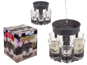 Dekoracje domu - Dozownik alhoholu + 6 kieliszków - miniaturka - grafika 1