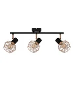 Lampy sufitowe - Lampa sufitowa ścienna Acrobat 3x40W, do salonu, loft - miniaturka - grafika 1