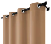 Zasłony - Zasłona Słodki Karmel Na Przelotkach 140X240cm - miniaturka - grafika 1