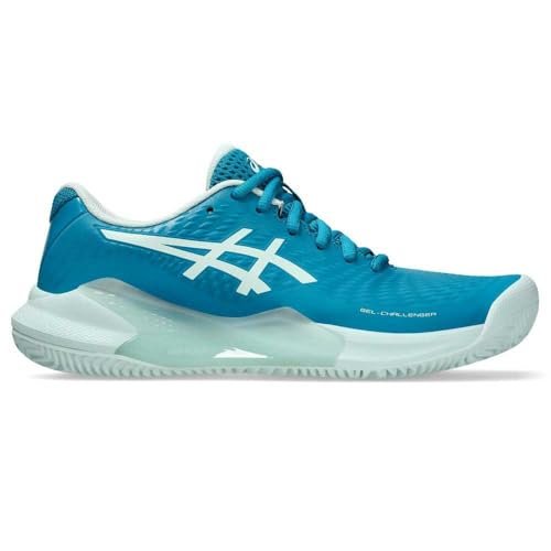 ASICS Damskie trampki Żelowe Challenger 14 Clay, Teal Blue Soothing Sea, 35,5 EU, Teal Blue Soothing Sea, 35.5 EU