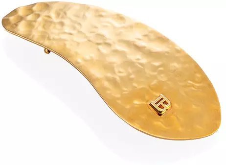 Balmain Balmain, Printemps Leaf, Hair Clip, Gold For Women