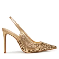 Sandały damskie - Sandały Aldo Marciana 13991509 Złoty - miniaturka - grafika 1