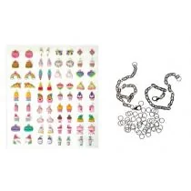 Zestaw kreatywny bransoletki  zawieszka Puffy Animals WB DALPRINT DPZK-012 - Zabawki kreatywne - miniaturka - grafika 2