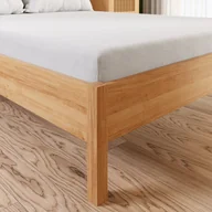 Prześcieradła - DREAMY PREMIUM Prześcieradło jersey z gumką 160x200cm białe - miniaturka - grafika 1