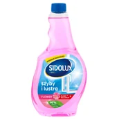 Płyny do mycia szyb - Płyn do mycia szyb flower zapas 500 ml SIDOLUX CRYSTAL - miniaturka - grafika 1