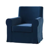 Pokrowce na meble - Dekoria Pokrowiec na fotel Ektorp Jennylund granat 78 x 85 x 84 cm Velvet - miniaturka - grafika 1