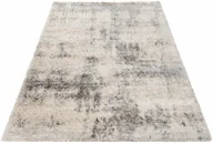 Dywany - Nowoczesny kremowy dywan shaggy P6-A13 - miniaturka - grafika 1