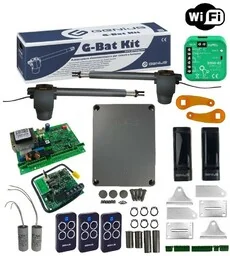 Genius Zestaw G-BAT 400 do bram dwuskrzydłowych + WIFI SUPLA - Zestawy do bram - miniaturka - grafika 1