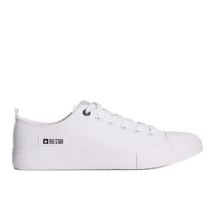 Białe trampki męskie Big Star KK174006 - Trampki męskie - miniaturka - grafika 1