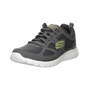 Trampki męskie - Skechers Męskie trampki Burns Agoura 52635-bkgy Low-Top, szary, 46 EU - miniaturka - grafika 1