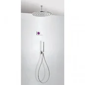 Akcesoria hydrauliczne - Tres 9286567 9286567 ESPACIO Podtynkowy termostatyczny elektroniczny zestaw prysznicowy SHOWER - miniaturka - grafika 1