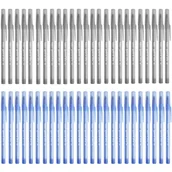 Długopisy - 50 szt. x długopis BIC Round Stic Classic 1,0 mm: 25x niebieski + 25x czarny - miniaturka - grafika 1