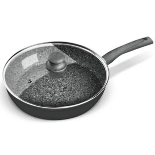 LAMART PATELNIA Z POKRYWĄ FLINT 28 CM LT1176 - Patelnie - miniaturka - grafika 1