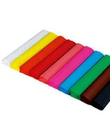 Szkolne artykuły papiernicze - KW Trade Bibuła dekoracyjna krótka 10 rolek - miniaturka - grafika 1