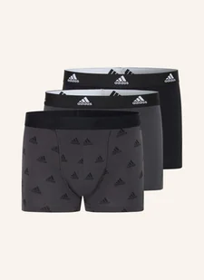 Adidas Bokserki Active Flex Cotton, 3 Szt. grau - Majtki damskie - miniaturka - grafika 1