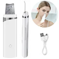 Pozostałe urządzenia kosmetyczne - urządzenie do peelingu kawitacyjnego do twarzy skin cleaner bezprzewodowy - miniaturka - grafika 1