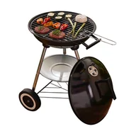 Grille - Time For Grill węglowy BBQ z pokrywą - miniaturka - grafika 1