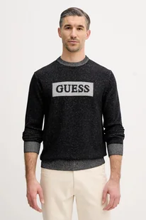 Guess sweter z dodatkiem wełny JACK męski kolor czarny M5BR28 Z0531 - Swetry męskie - miniaturka - grafika 1