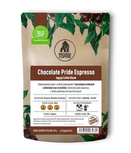 Kawa ziarnista Ingagi Coffee Chocolate Pride Espresso 250g - Kawa - miniaturka - grafika 1