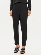 Spodnie sportowe damskie - Tommy Hilfiger Chinosy WW0WW45450 Czarny Slim Fit - miniaturka - grafika 1