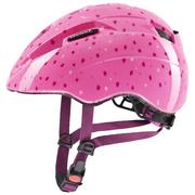 Kaski rowerowe - UVEX, kask rowerowy, kid 2 pink confetti 46-52 - miniaturka - grafika 1