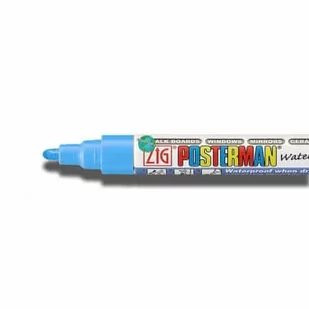 Pisak Akrylowy Posterman 2mm Lt.Blue Zig - Kredki, ołówki, pastele i pisaki - miniaturka - grafika 1