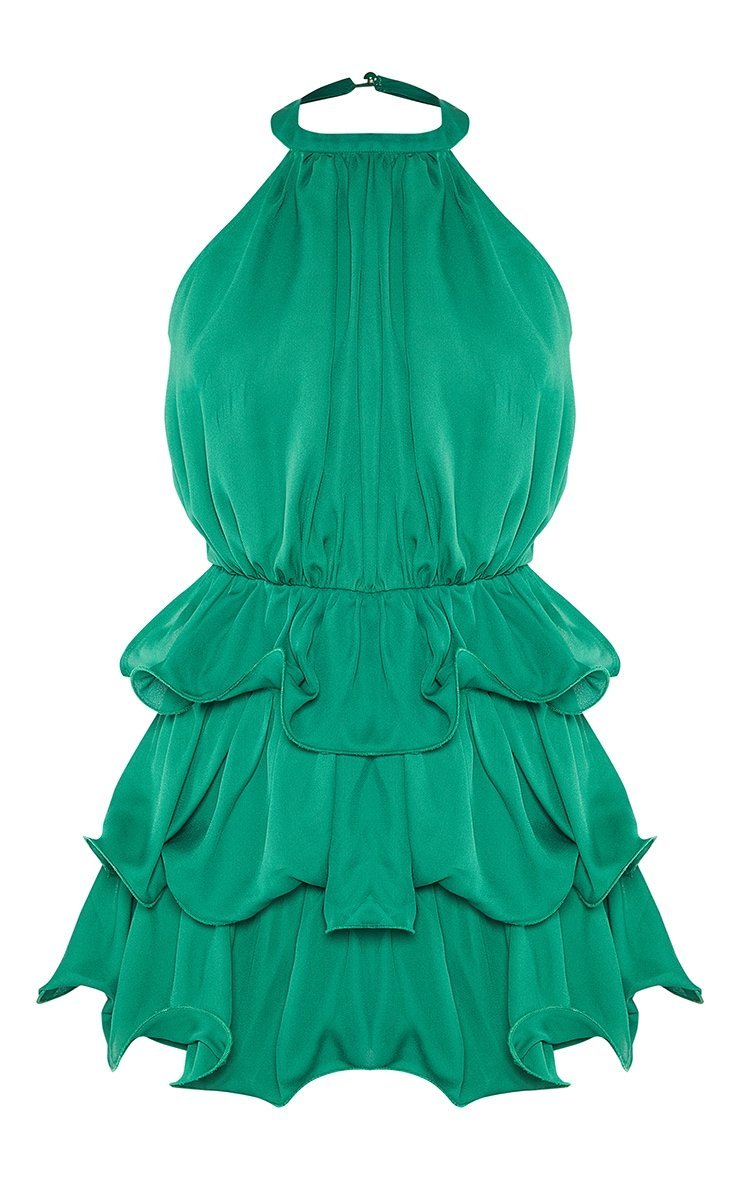 PRETTYLITTLETHING KOMBINEZON ZIELONY L EGR