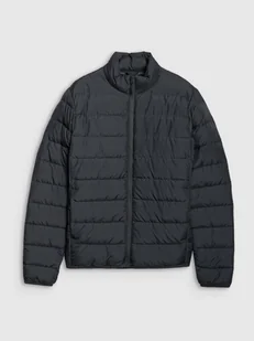 4F Kurtka puchowa z wypełnieniem naturalnym męska - czarna 3XL - Kurtki i kamizelki sportowe męskie - miniaturka - grafika 1