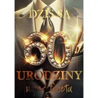 Kartki okolicznościowe i zaproszenia - Karnet Urodziny 60 3K - miniaturka - grafika 1