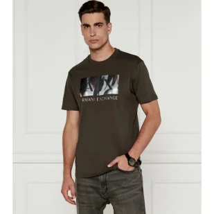 Armani Exchange T-shirt | Regular Fit - Koszulki męskie - miniaturka - grafika 1