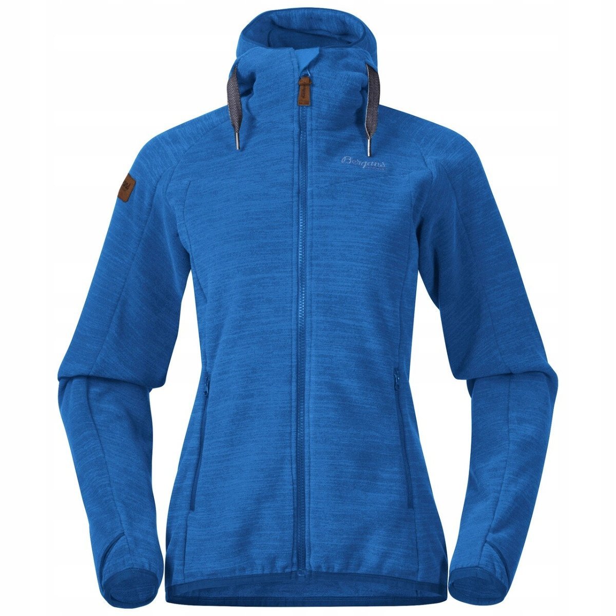 Polar damski Bergans Hareid Fleece W Jacket Dark Riviera Blue Melange L
