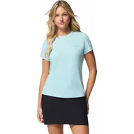 Koszulki i topy damskie - Koszulka damska Zero Rules Light SS Crew Columbia - miniaturka - grafika 1
