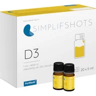Witaminy i minerały - ForMEDS SimplyFShots D3 (4000IU) 20 x 5ml TT001982 - miniaturka - grafika 1