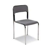 Fotele i krzesła biurowe - Krzesło konferencyjne CORTINA CHROME szare K-05 /CORTINA 4L-CR K05 GB [S]/ - miniaturka - grafika 1