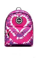 Plecaki - hype Plecak uniseks różowe serce hipisowski TIE DYE, jeden rozmiar, różowy, Rozmiar Uniwersalny - miniaturka - grafika 1