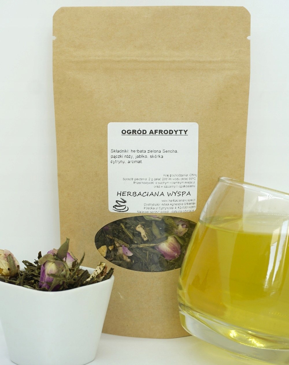 Ogród Afrodyty herbata zielona Sencha orzeźwiająca 1 kg