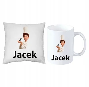 Ratatuj Bajka ZESTAW PODUSZKA + KUBEK + IMIĘ - Gadżety dla niej i dla niego - miniaturka - grafika 1