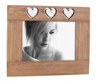 Ramki na zdjęcia - Drewniana ramka na zdjęcie 13x18 ślubny walentynki - miniaturka - grafika 1