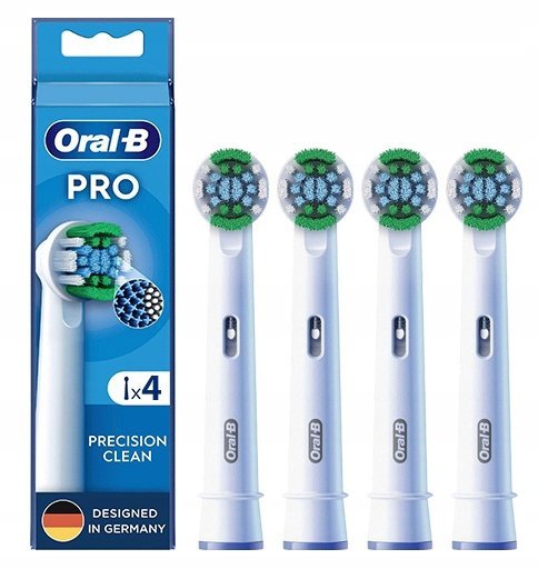 4x Końcówka do szczoteczki ORAL-B EB20RX Precision Clean PRO