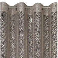 Zasłony - Eurofirany FIR/Amanda amande do firanek/beż zasłona ze szlufkami, poliester, beżowy, 0.02 x 140 x 250 cm FIR/AMANDA/BEŻ - miniaturka - grafika 1