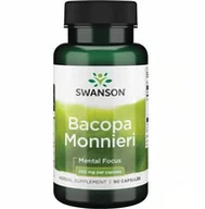 Witaminy i minerały - Bacopa Monnieri 250 mg (90 kaps.) - miniaturka - grafika 1