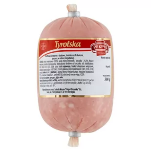 Pekpol Kiełbasa tyrolska 300 g - Kiełbasa i wędliny - miniaturka - grafika 1