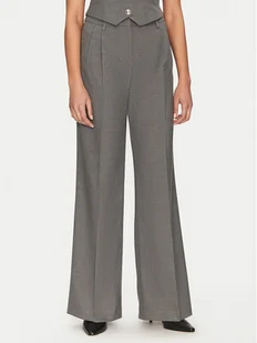Morgan Spodnie palazzo 251-PANIS.F Szary Wide Leg - Spodnie damskie - miniaturka - grafika 1