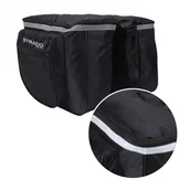 Sakwy rowerowe - Podwójna torba sakwa rowerowa na bagażnik 25L Strado - miniaturka - grafika 1